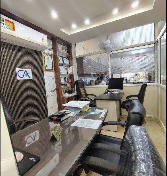 Inside KPMJ & Associates — meeting room in Jaipur